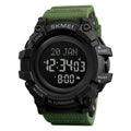 SKMEI 1680 Prayer Sport Watch Water Resistant - Dark Green