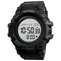 SKMEI 1680 Islamic Prayer Sport Watch Rubber Strap