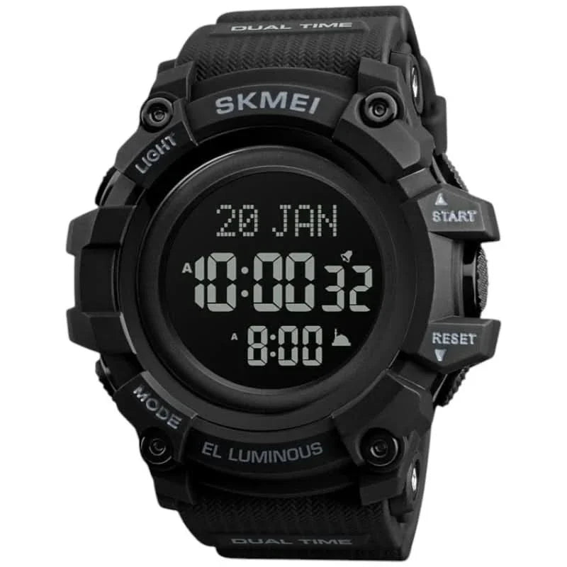 SKMEI 1680 Islamic Prayer Sport Watch Rubber Strap